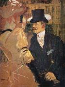 Henri  Toulouse-Lautrec, L-Auglais au Moulin-Rouge
